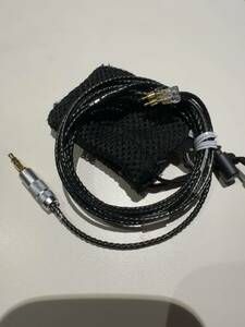 須山補聴器 FitEar cable 007（ストレートプラグ）