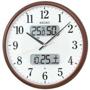  most falling 1 jpy goods with special circumstances Seiko radio wave wall clock KX383B (M11)