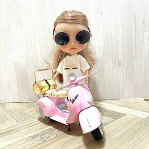 ＊きりこれ＊ ドール用 アウトフィット ブリキ ブライス バイク スクーター ミニチュア Vespa ヴィンテージ Blythe