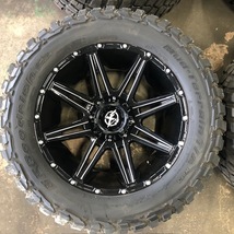 タイヤ装着後未走行 20×10J-12 139.7 150 タンドラ セコイア ランクル XF OFF ROAD BF Goodrich Mud Terrain KM3 グッドリッチ 305/55/R20_画像2