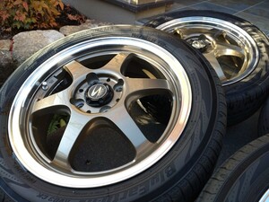 S-HOLD エスホールド 15インチ タイヤホイール4本セット 軽 軽自動車 アルミ 6本スポーク 165/55R15 YOKOHAMA BluEarth デイズ ルークス