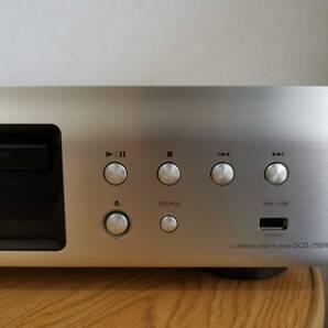 ♪♪♪ DENON/デノン DCD-755RE CDプレーヤー リモコン付 プレミアムシルバー 動作品 ♪♪♪の画像4