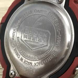 【3000円スタート】稼働品 CASIO カシオ G-SHOCK ジーショック 腕時計 GMD-S6900F クオーツ 花柄 デジタル文字盤 20BAR レッド の画像8