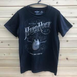 【500円スタート】Hard Rock CAFE ハードロックカフェ Tシャツ Ｓサイズ ブラック UYENO-EKI TOKYO レターパックライト発送