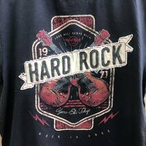 【500円スタート】Hard Rock CAFE ハードロックカフェ Tシャツ Ｓサイズ ブラック UYENO-EKI TOKYO ROCK IS FREE レターパックライト発送_画像3