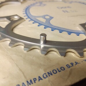 Campagnolo 50th チェーンリング 52T 薄歯 PCD144mm カンパニョーロ50周年記念 SUPER RECORD スーパーレコード クラシックロード 伊の画像4