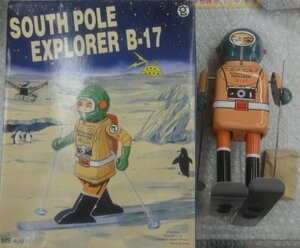 ★復刻版 SOUTH POLE EXPLORER B-17 南極探検 ゼンマイ式 ブリキ玩具 ブリキおもちゃ フィギュア グッズ