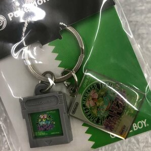 ★未開封当時物 2002年 ポケモンセンター ゲームボーイ キーホルダー 緑 グリーン フシギバナ メタルチャーム ポケットモンスターグッズaの画像2