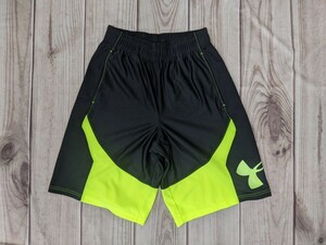 8. Under Armor te Caro go basketball ba Span shorts UAmo-ma knee shorts MBK1460 men's MD black fluorescence x803