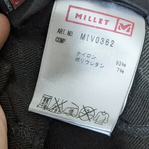 10．Millet ミレー モンテローザストレッチカーゴパンツ MIV0362 登山 メンズM ダークグレー アウトドアy905の画像6