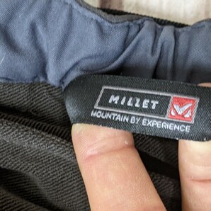 10．Millet ミレー モンテローザストレッチカーゴパンツ MIV0362 登山 メンズM ダークグレー アウトドアy905の画像3