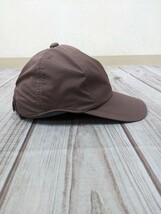 20．GORE-TEX アダバット ADABAT ゴアテックス ゴルフ テック レイン キャップ 面ファスナー アジャスタブル 5838　サイズフリー 茶系902_画像5