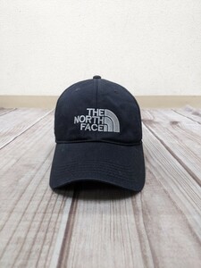 10．THE NORTH FACE ノースフェイス アジャスタブル キャップ 帽子 フリーサイズ nno1233a 黒グレーx907