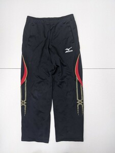 20．MIZUNO PRO ミズノプロ MCライン トラックパンツ ジャージパンツ メンズS 黒赤黄色 トレーニングウェアx103