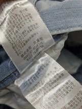 18．Z DRAGON 自重堂 CORDURA ナイロン混紡 ストレッチ入り ワーク デニム カーゴ パンツ 作業着 ワークウェア メンズM インディゴ x107_画像8