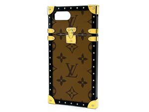 LOUIS VUITTON ルイ・ヴィトン モノグラムリバース アイトランク フォリオ M64487 iPhone7+ スマホケース