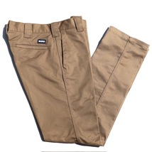 Lサイズ BLUCO ストレッチ スリムワークパンツ カーキ色 ブルコ STRETCH SLIM WORK PANTS KHAKI OL-063E_画像1