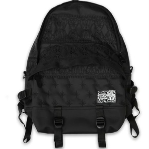 Kustomstyle カスタムスタイル FACE CARD FCBP0902BKWH BANDANA BACK PACK バンダナ バックパック ブラック/ブラック