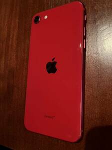 Apple SIMフリー iPhone SE (第2世代) (PRODUCT)RED Special Edition 128GB MXD22J/A iOS17.1 アクティベーションロック解除済