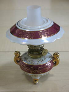  KKオリジナル　★小型　灯油ランプ　（ムードランプ） 高さ約15cm 　