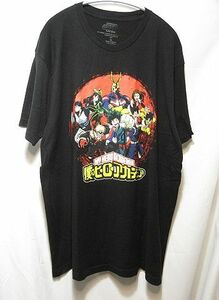 USオフィシャル USA古着 MY HERO ACADEMIA 僕のヒーローアカデミアＴシャツ XL ヒロアカ アニメ アメリカ古着 ビンテージ キャラクター