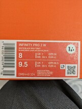 新品 NIKE ナイキ ゴルフ 26.0㎝ INFINITY PRO 2 W インフィニティ プロ 2 ワイド 定価14300円 白／青 小さめ 通常25.0cm相当_画像8