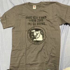 ★美品【超貴重】犬が吠えるby 五十嵐隆　SOME GET TOWN TOUR バンドTシャツ syrup16gLサイズ