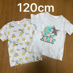 トム＆ジェリー Tシャツ 2枚セット 120cm