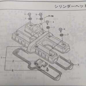 CB750 RC42 ヘッドカバーガスケット ラバー8個 純正未使用品 12391-MJ1-761 90543-MV9-670の画像2