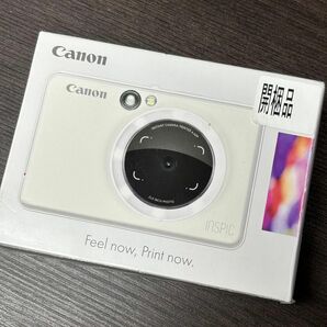 Canon iNSPiC ZV-123-PW ホワイト 開封済未使用 保証2025/4まで