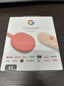 Chromecast 4K ピンク 新品未使用