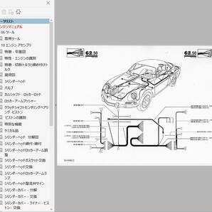 アルピーヌ ALPINE A110 パーツリスト 整備マニュアルセット ( ワークショップマニュアル ) アルピーヌルノーの画像9