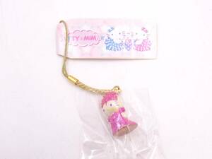 064 unused goods Hello Kitty ear .28 anniversary 28th limitation millenium netsuke netsuke strap . present ground Sanrio is .-...