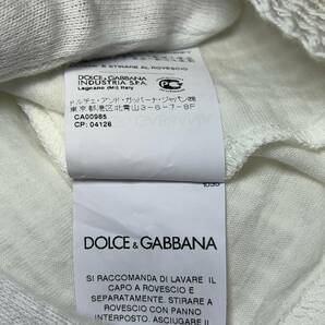 【e69】☆DOLCE＆GABBANA☆◇【ドルチェ＆ガッバーナ】ユニセックス ヘンリーネックカットソー 48サイズ◇☆1円スーパーセール☆の画像6