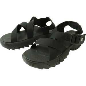 メイ Recycled nylon tape SANDAL メンズサンダル ブラック M(26.5-27.0cm) #SDM210004-BLACK MEI 新品 未使用