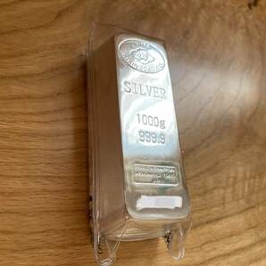 （クーポン利用可）SILVER 純銀 銀 インゴット 1kg 1000gの画像2
