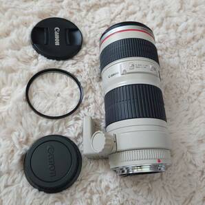 Canon EF 70-200mm F4 L USM 純正三脚台座付 中古美品の画像4