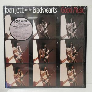 ROCK LP/見本盤/帯・シュリンク・ライナー付き美盤/Joan Jett And The Blackhearts - Good Music/Ｂ-12015