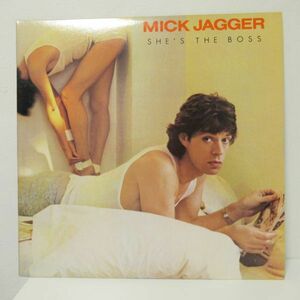 ROCK LP/US ORIG./MASTERDISC刻印/インナースリーブ付き美盤/Mick Jagger - She's The Boss/Ｂ-12000