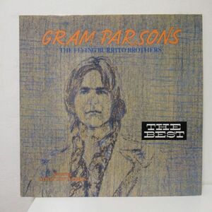 FOLK LP/GERMANY ORIG./美盤/Gram Parsons / The Flying Burrito Bros Featuring Emmylou Harris - The Best/Ｂ-12073