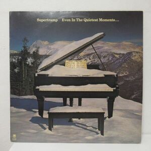 ROCK LP/ライナー付き美盤/Supertramp - Even In The Quietest Moments.../Ｂ-12057