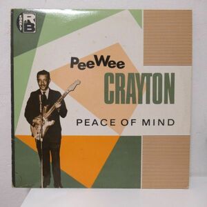 BLUES 10インチ/UK ORIG./美盤/Pee Wee Crayton - Peace Of Mind/B-12105