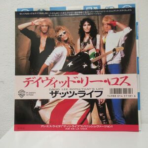 ROCK EP/美盤/David Lee Roth - That's Life/B-12098