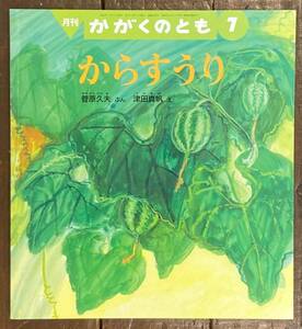 【即決】からすうり/菅原久夫/津田真帆 /かがくのとも 436号/福音館書店/2005年/絵本/科学/ペーパーバック/烏瓜/植物