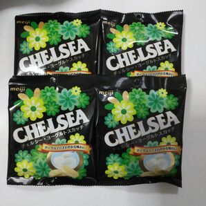 チェルシー ヨーグルトスカッチ 4袋　CHELSEA　飴　アメ　明治　meiji