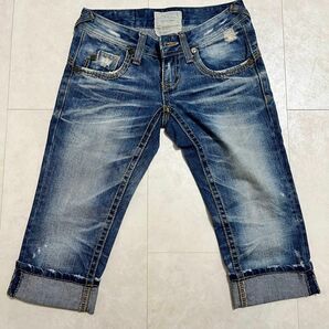 ロリータジーンズ デニムハーフパンツ Sサイズ LOLITA JEANS 美品