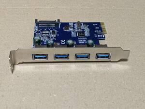 USB3.0増設ボード 外部USB3.0×4ポート増設 PCI Express オウルテック
