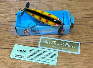 【新品未使用】アートフィジカルベイツ FAT-PROWDER ウッド 箱 / オールドメモリーズ HEDDON バルサ50 