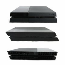 ▲□【PS4】●PlayStation 4●ブラック●CUH-1100A●コントローラー黒＆赤●計7点_画像3