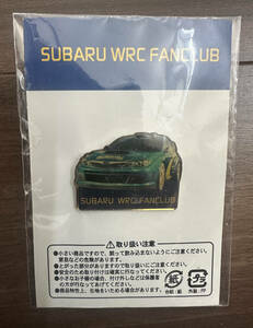 【送料無料】【新品未使用】SUBARU WRC FANCLUB 　ピンバッジ　※ネコポス発送